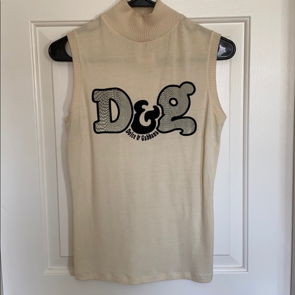 Dolce&Gabbana Top with lace back detail